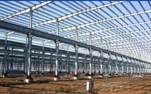 曲麻莱钢结构厂房